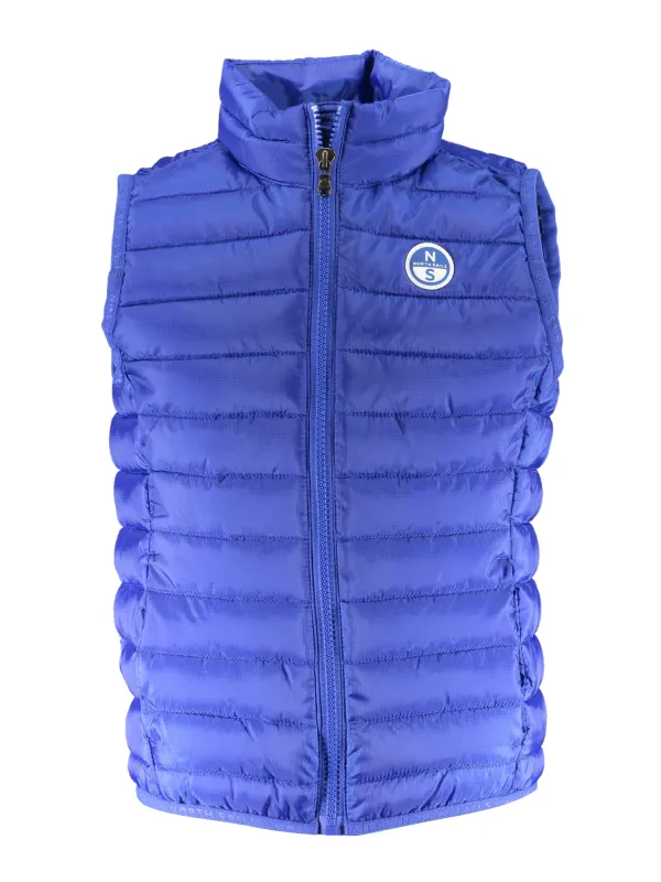 "North Sails Jacken im Sale | North Sails Ärmellose Jacke für Jungen mit Reißverschluss und Logo, 2 Außentaschen, 2 Innentaschen, aus recycelten Kunststof online kaufen"|Planet-Deluxe
