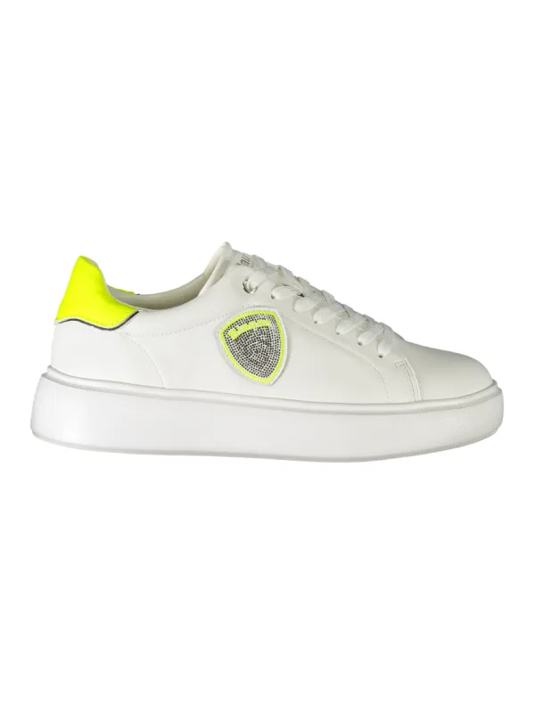 "Blauer Sneakers im Sale | Sneaker mit Schnürsenkeln und Kontrastdetails von S4VENUS01LEA BIWHIYEL online kaufen"|Planet-Deluxe