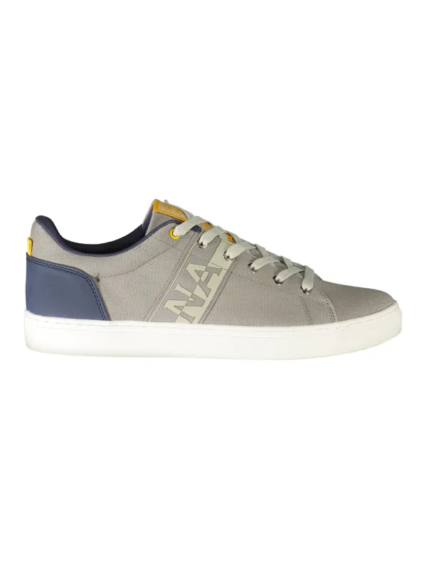 "NAPAPIJRI Kontrast Logo Sneakers – Stilvolle Schnürer"