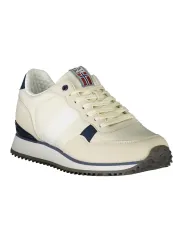 "Napapijri Kontrastsneaker - Stilvoll mit Logo & Schnürung"