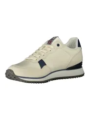 "Napapijri Kontrastsneaker - Stilvoll mit Logo & Schnürung"