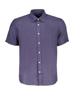 Bio-Kurzarmhemd mit Stickerei & Logo - Nachhaltiger Stil