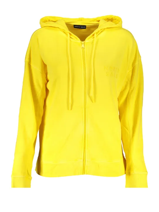 "North Sails Startseite im Sale | NORTH SAILS GELBES SWEATSHIRT MIT REISSVERSCHLUSS FÜR DAMEN online kaufen"|Planet-Deluxe