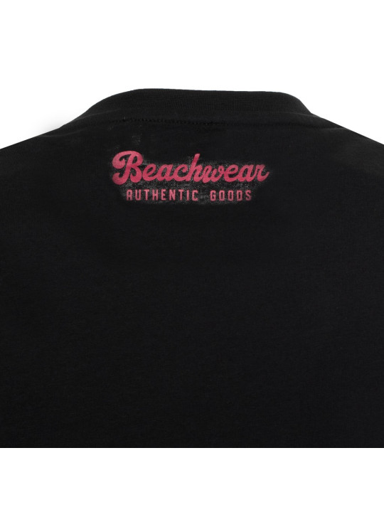 Schwarze Polo Beachwear Jacke