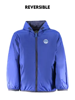 "Wendbare North Sails Jungenjacke aus Bio-Baumwolle"