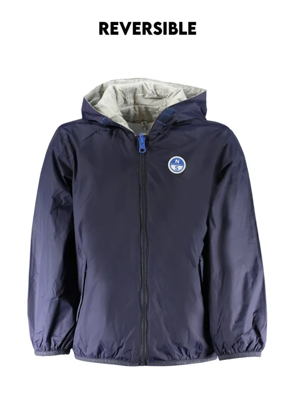 "North Sails Jacken im Sale | "North Sails Wendejacke mit Kapuze und Taschen, Bio-Baumwolle für Jungen" online kaufen"|Planet-Deluxe