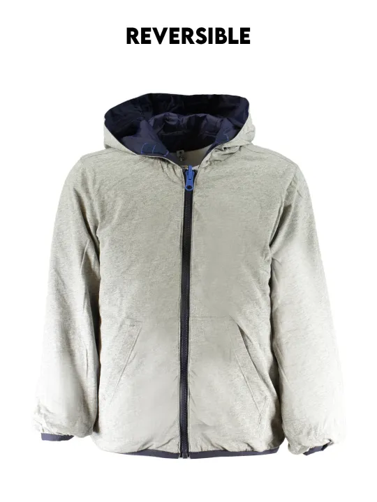 "North Sails Jacken im Sale | "North Sails Wendejacke mit Kapuze und Taschen, Bio-Baumwolle für Jungen" online kaufen"|Planet-Deluxe