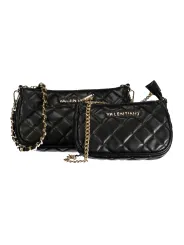 "VALENTINO BAGS Einzelstücke & Seltenheiten im Sale | Doppeltasche mit Kettenschultergurt und Handyhalter in Schwarz online kaufen"|Planet-Deluxe