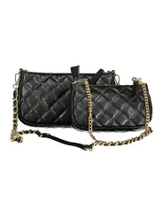 "VALENTINO BAGS Einzelstücke & Seltenheiten im Sale | Doppeltasche mit Kettenschultergurt und Handyhalter in Schwarz online kaufen"|Planet-Deluxe