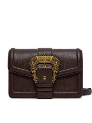 Braune Versace Jeans Leder Umhängetasche