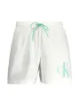 "Calvin Klein Badehosen im Sale | Calvin Klein Schwimmshorts mit Taschen und Logo aus Recyclingmaterial online kaufen"|Planet-Deluxe