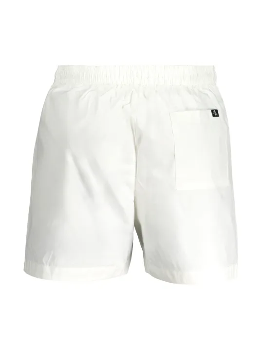 "Calvin Klein Badehosen im Sale | Calvin Klein Schwimmshorts mit Taschen und Logo aus Recyclingmaterial online kaufen"|Planet-Deluxe