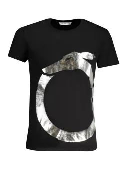 "Trussardi Logo T-Shirt: Stilvolles Rundhals-Design mit Print"