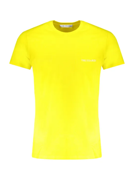 "Trussardi Startseite im Sale | TRUSSARDI GELBES KURZÄRMELIGES HERREN-T-SHIRT online kaufen"|Planet-Deluxe