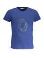 "Trussardi T-Shirts im Sale | Kurzarmliges TShirt Rundhals Logo Trussardi Blau online kaufen"|Planet-Deluxe