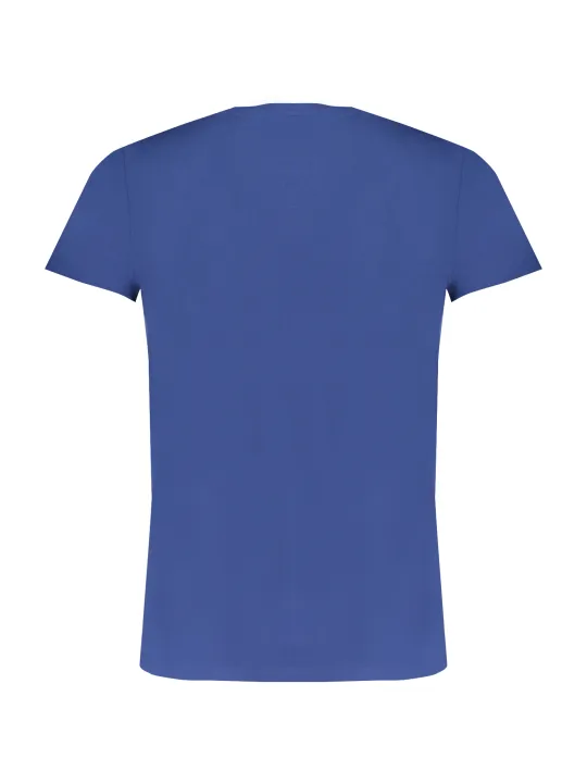 "Trussardi T-Shirts im Sale | Kurzarmliges TShirt Rundhals Logo Trussardi Blau online kaufen"|Planet-Deluxe