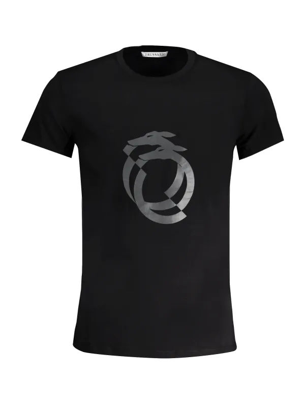 "Trussardi T-Shirts im Sale | Kurzarm TShirt Rundhals Logo Trussardi Schwarz online kaufen"|Planet-Deluxe "Trussardi T-Shirts im Sale | Kurzarm TShirt Rundhals Logo Trussardi Schwarz online kaufen"|Planet-Deluxe
