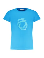 "Trussardi T-Shirts im Sale | Kurzarm TShirt Rundhals Logo Trussardi TRU1MTS01 AZTEAL online kaufen"|Planet-Deluxe