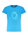 "Trussardi T-Shirts im Sale | Kurzarm TShirt Rundhals Logo Trussardi TRU1MTS01 AZTEAL online kaufen"|Planet-Deluxe