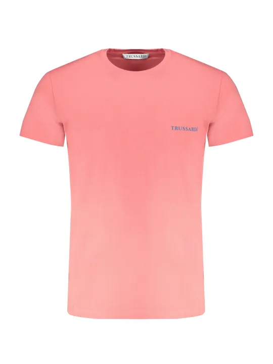 "Trussardi Startseite im Sale | TRUSSARDI HERREN-KURZÄRMELIGES T-SHIRT ROSA online kaufen"|Planet-Deluxe