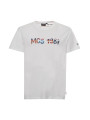 Weißes MCS T-Shirt mit Logoprint