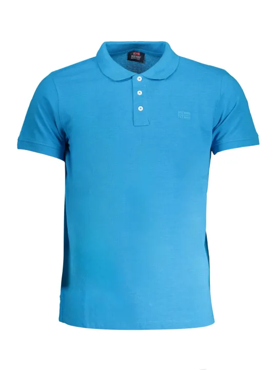 "NORWAY 1963 Startseite im Sale | NORWEGEN 1963 BLAUES KURZARM-POLOSHIRT FÜR HERREN online kaufen"|Planet-Deluxe