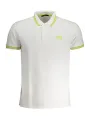 "Cavalli Class Startseite im Sale | Weißes, kurzärmliges Herren-Poloshirt der Cavalli-Klasse online kaufen"|Planet-Deluxe