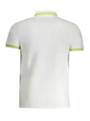 "Cavalli Class Startseite im Sale | Weißes, kurzärmliges Herren-Poloshirt der Cavalli-Klasse online kaufen"|Planet-Deluxe