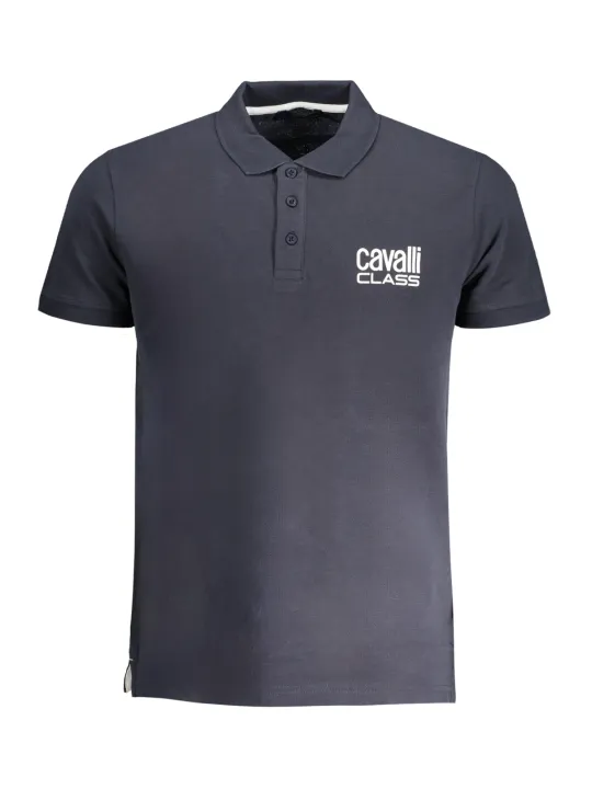 "Cavalli Class Poloshirts im Sale | Poloshirt Kurzarm mit Logo und Knöpfen online kaufen"|Planet-Deluxe