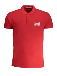 "Cavalli Class Startseite im Sale | CAVALLI CLASS HERREN-KURZÄRMELIGES POLOSHIRT ROT online kaufen"|Planet-Deluxe