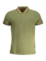 "Cavalli Class Poloshirts im Sale | Kontrast Polohemd mit Stickerei und Logo online kaufen"|Planet-Deluxe