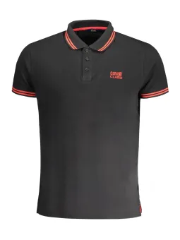 "Stilvolles Kurzarm Poloshirt mit Kontrast und Logo-Stickerei"