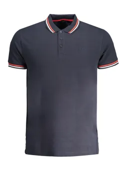 "Cavalli Kurzarmpolo: Kontrast & Stickerei – Poloshirt"