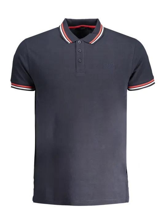 "Cavalli Class Poloshirts im Sale | Poloshirt mit Kontrastdetails und Sticklogo online kaufen"|Planet-Deluxe