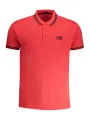 "Cavalli Class Poloshirts im Sale | Kontrast Polo mit Sticklogo online kaufen"|Planet-Deluxe