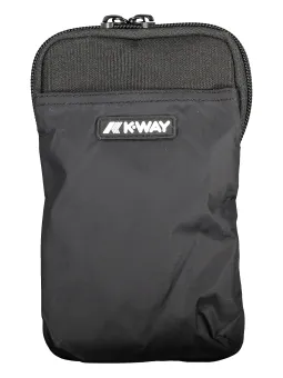 Verstellbare Schultertasche mit Kontrast-Logo - Messenger Bag