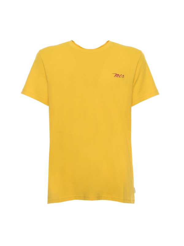 Gelbes T-Shirt mit MCS-Logo Gelbes T-Shirt mit MCS-Logo