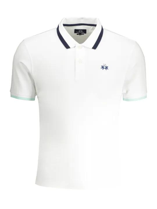 "LA MARTINA Poloshirts im Sale | Slim Fit Poloshirt mit Kontrastdetails und Sticklogo online kaufen"|Planet-Deluxe