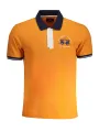 "LA MARTINA Poloshirts im Sale | Kontrast Polo Slim Fit mit Sticklogo online kaufen"|Planet-Deluxe