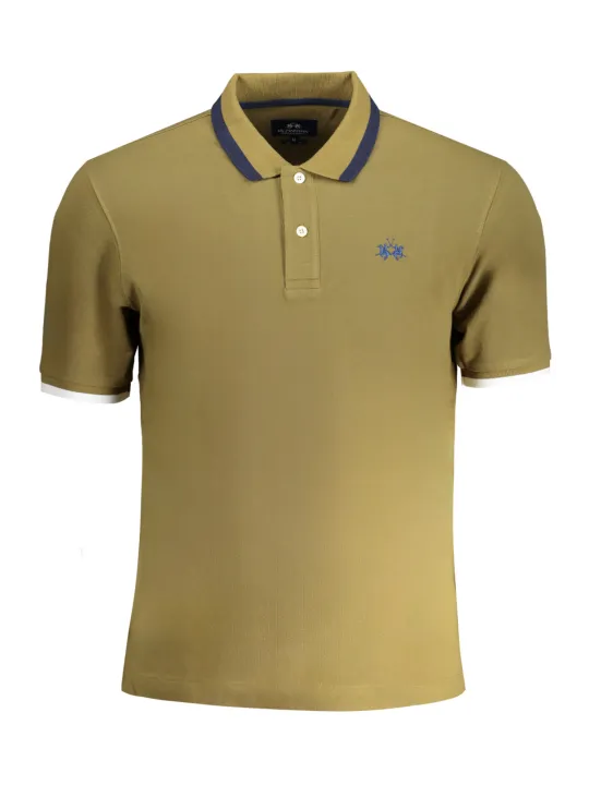 "LA MARTINA Poloshirts im Sale | Slim Fit Poloshirt mit Kontrastdetails und Sticklogo online kaufen"|Planet-Deluxe