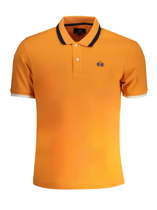 "LA MARTINA Poloshirts im Sale | Slim Fit Polo mit Kontrastdetails und Logo Stickerei online kaufen"|Planet-Deluxe