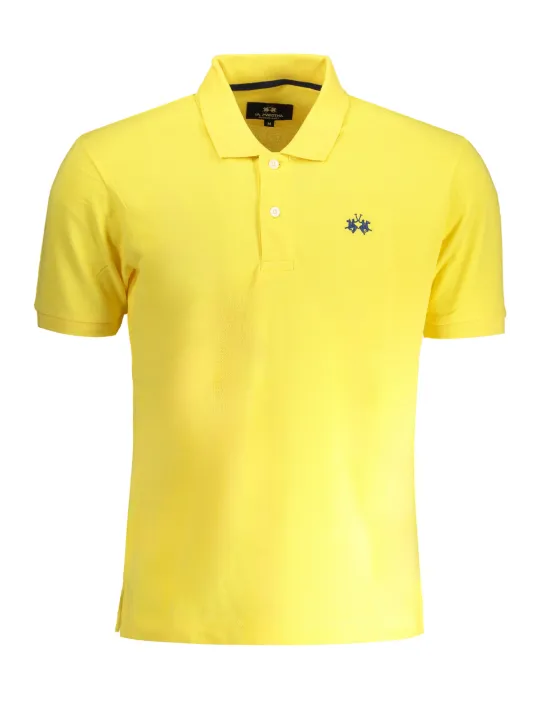 "LA MARTINA Startseite im Sale | LA MARTINA GELBES KURZÄRMELIGES POLOSHIRT FÜR HERREN online kaufen"|Planet-Deluxe