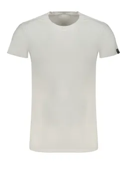 "Gaudi Logo T-Shirt: Weiß, Kurzarm, Rundhals – GAU1UTS02"