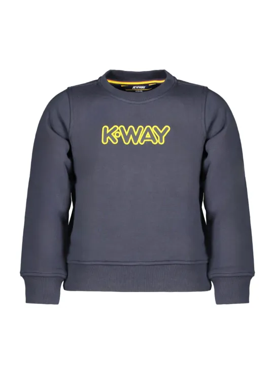"K-WAY Startseite im Sale | K-WAY SWEATSHIRT OHNE REISSVERSCHLUSS FÜR KINDER BLAU online kaufen"|Planet-Deluxe