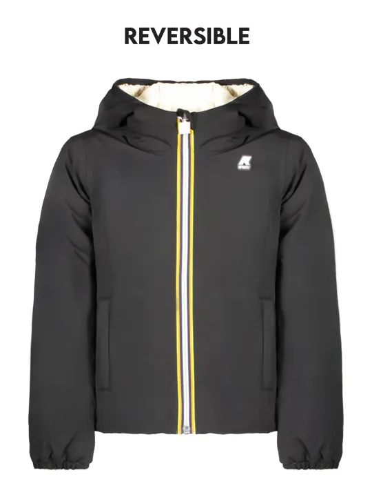 "K-WAY Startseite im Sale | K-WAY SCHWARZE MÄDCHENJACKE online kaufen"|Planet-Deluxe
