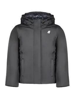 "Mädchen Kapuzenjacke von K-Way – Stilvoll & Wetterfest"