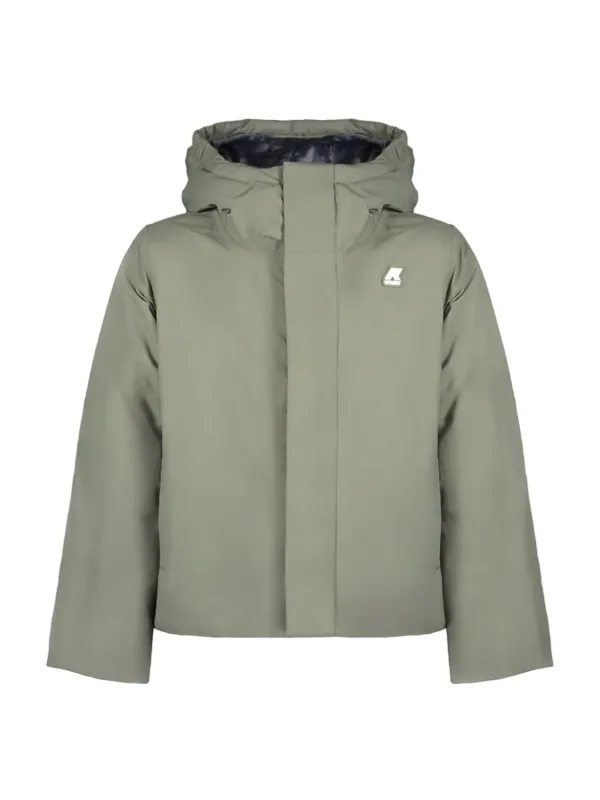 "K-WAY Jacken im Sale | K-Way K5114XWPJACK Veal7 Jacke mit Kapuze und 2 Außentaschen für Jungen online kaufen"|Planet-Deluxe