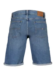 "Tommy Hilfiger Shorts im Sale | Tommy Hilfiger Ronnie Jeansshorts mit Waschung und Stickerei online kaufen"|Planet-Deluxe