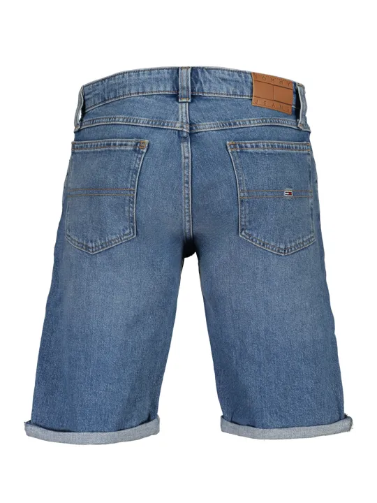 "Tommy Hilfiger Shorts im Sale | Tommy Hilfiger Ronnie Jeansshorts mit Waschung und Stickerei online kaufen"|Planet-Deluxe