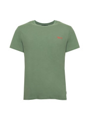 Grünes T-Shirt mit Segelboot-Logo